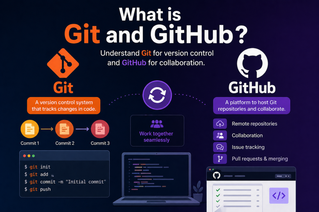 What is Git and GitHub